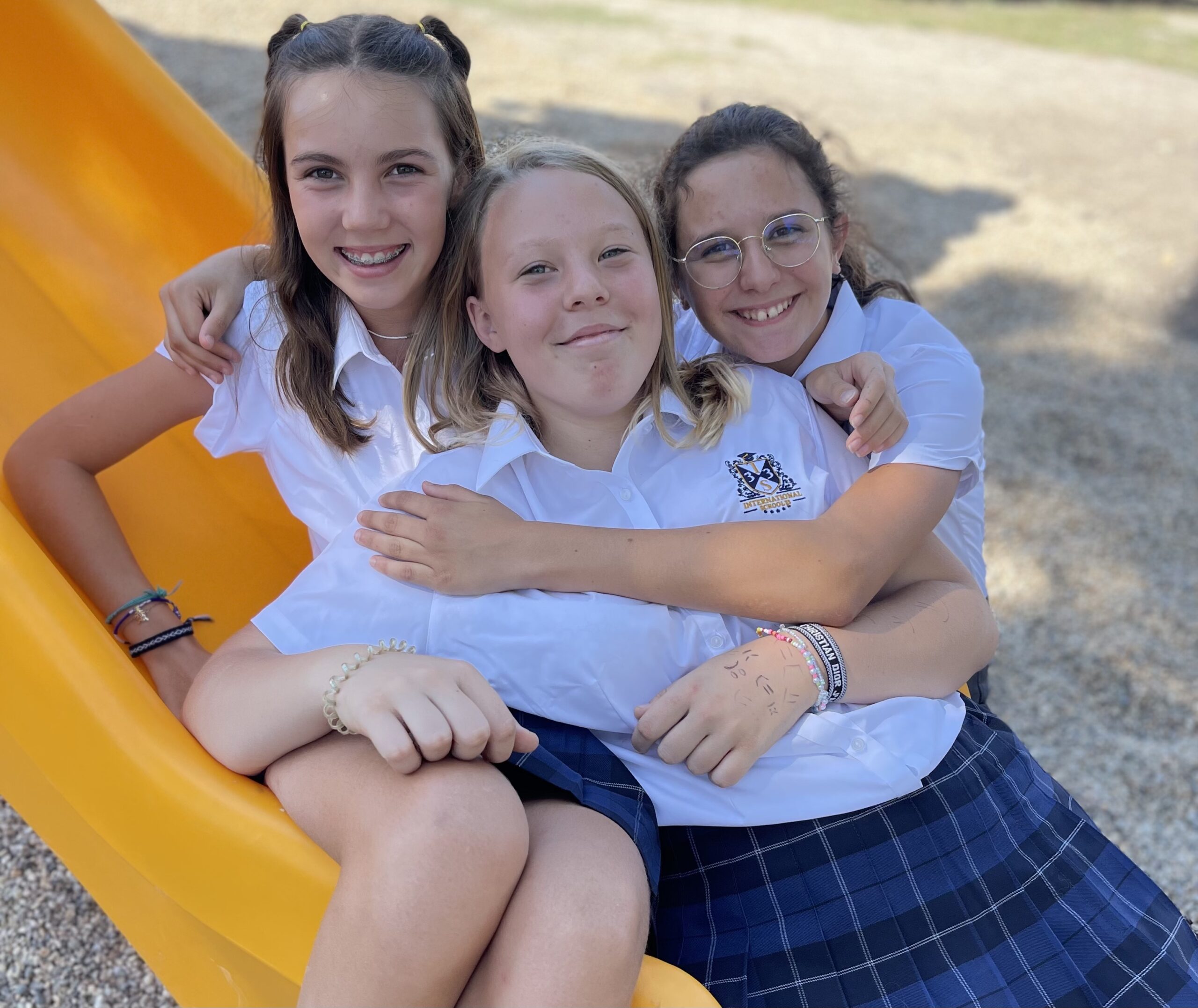 Students from IS33 Bordeaux in class