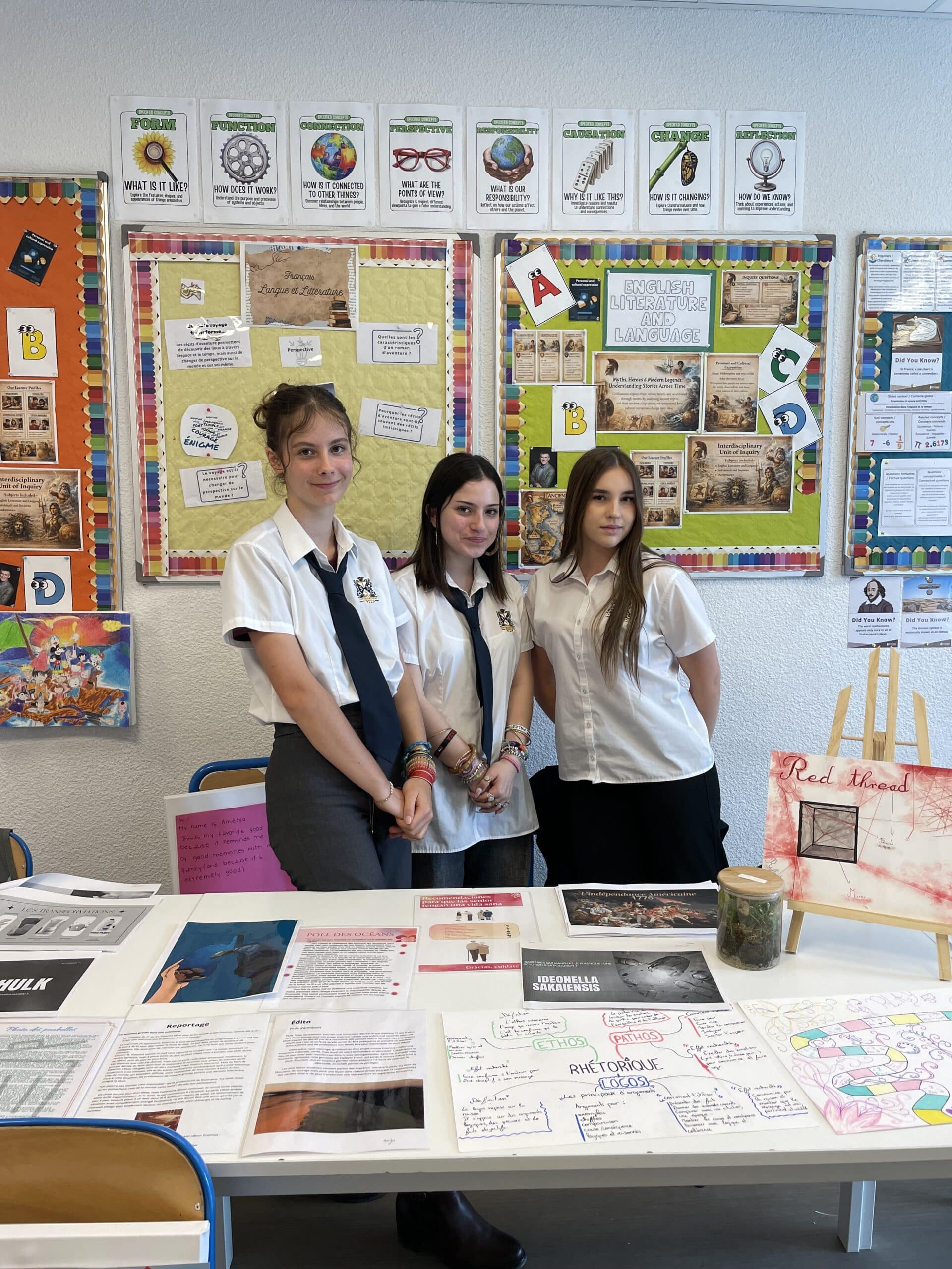 Élèves de l'International School 33
